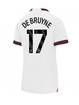 Ženski Nogometna dresi replika Manchester City Kevin De Bruyne #17 Gostujoči 2023-24 Kratek rokav